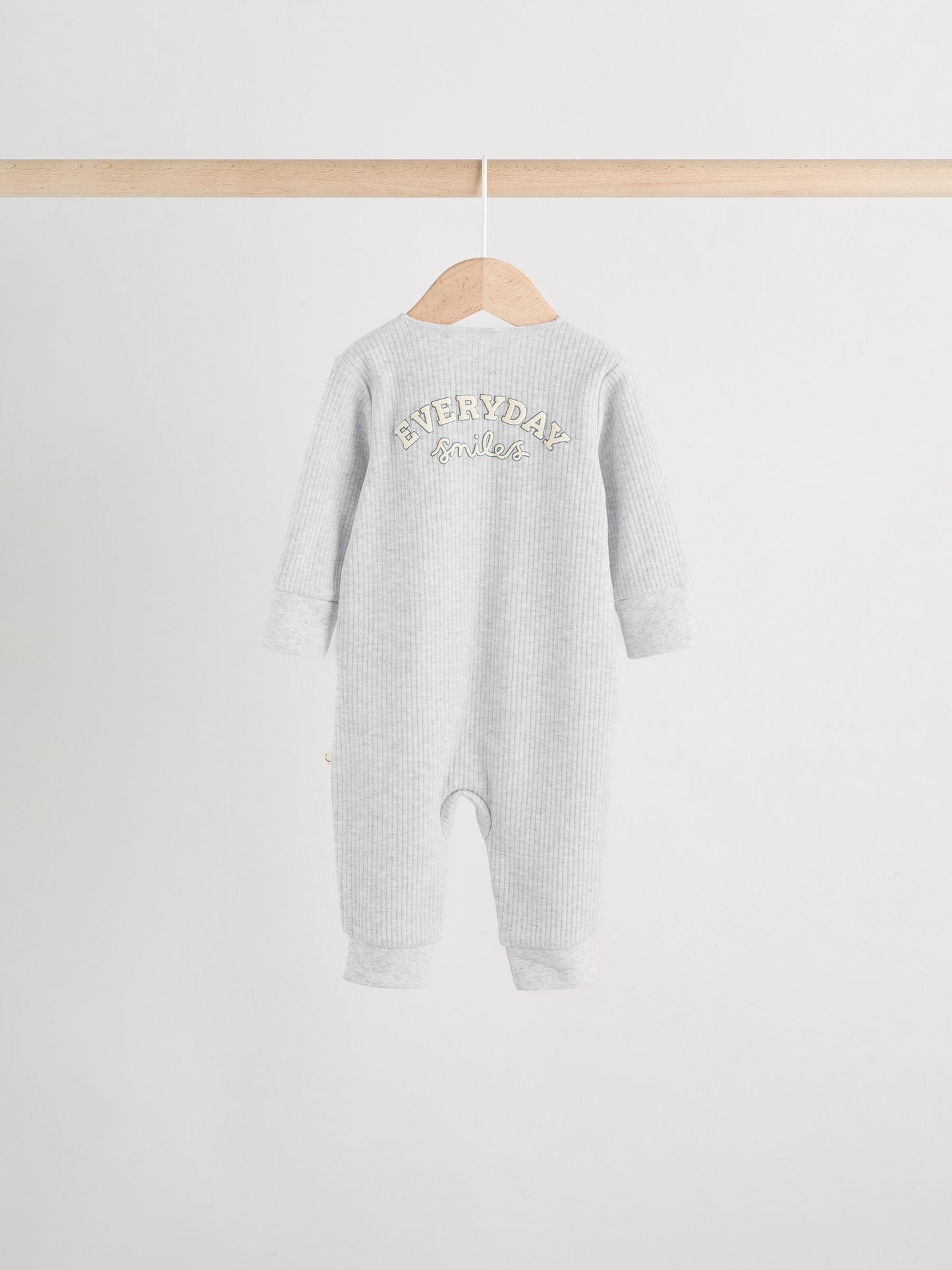 Green/Grey Baby Two Way Zip Footless Sleepsuits 4 Pack (0mths-3yrs)