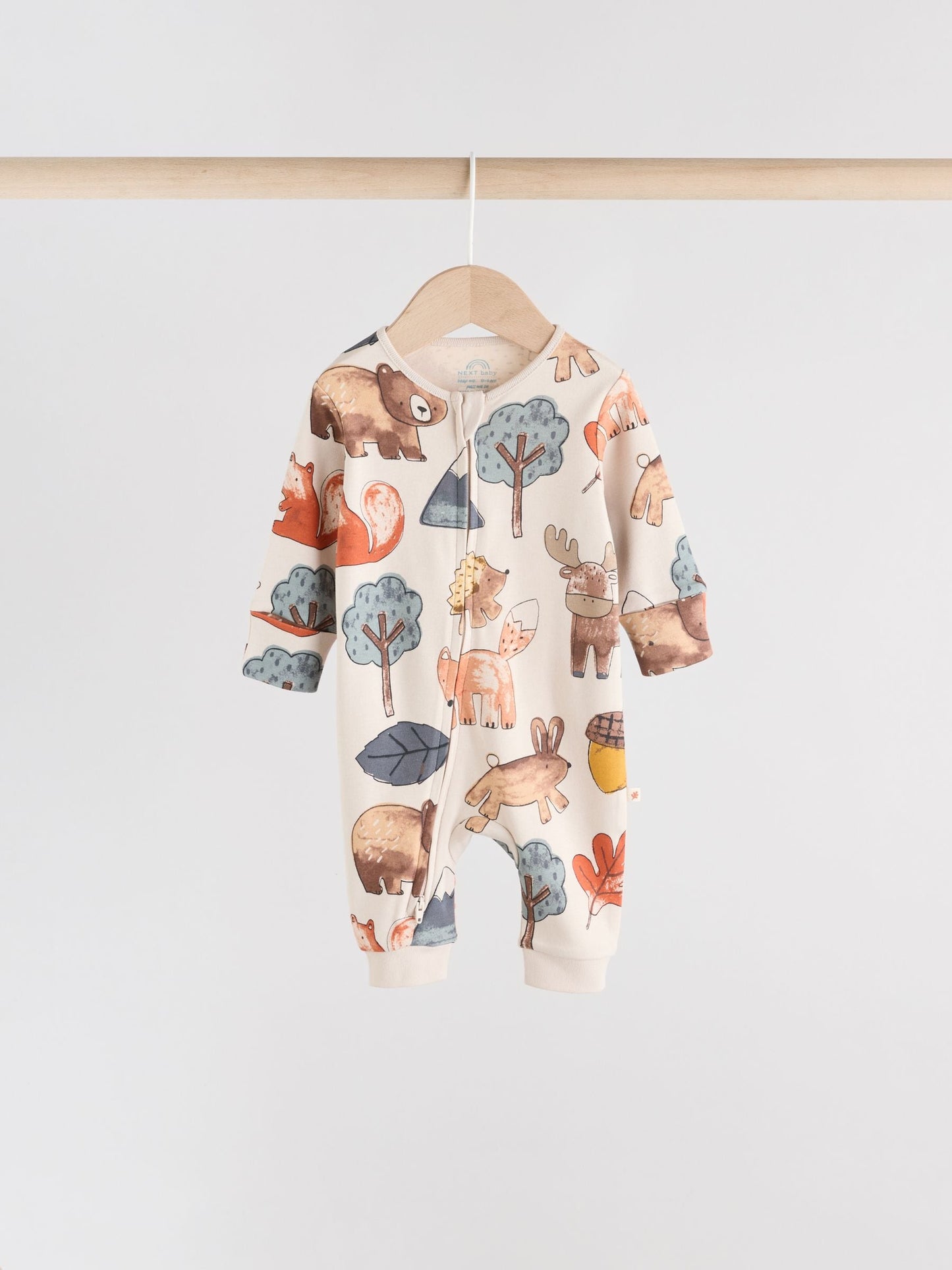 Multi 3 Pack Baby Sleepsuits (0-3yrs)