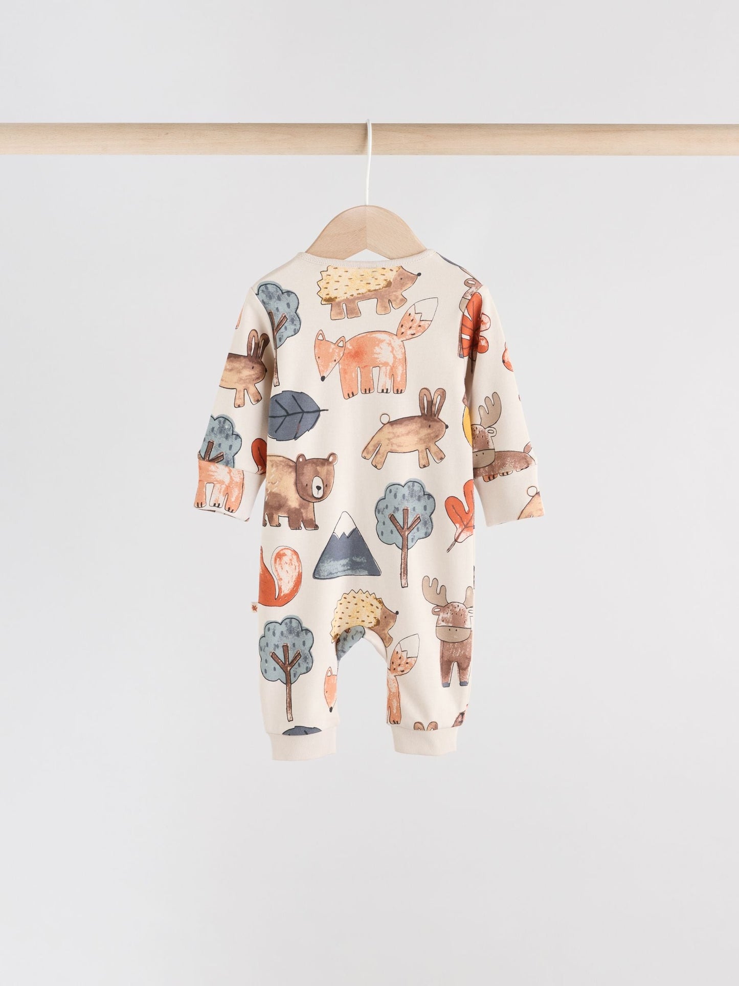 Multi 3 Pack Baby Sleepsuits (0-3yrs)