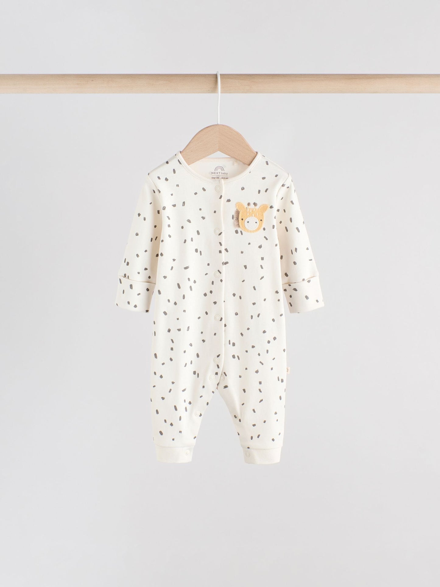 Neutral Baby Footless Character Sleepsuits 3 Pack (0mths-3yrs) image 2