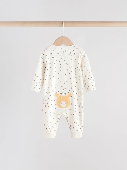 Neutral Baby Footless Character Sleepsuits 3 Pack (0mths-3yrs) image 6