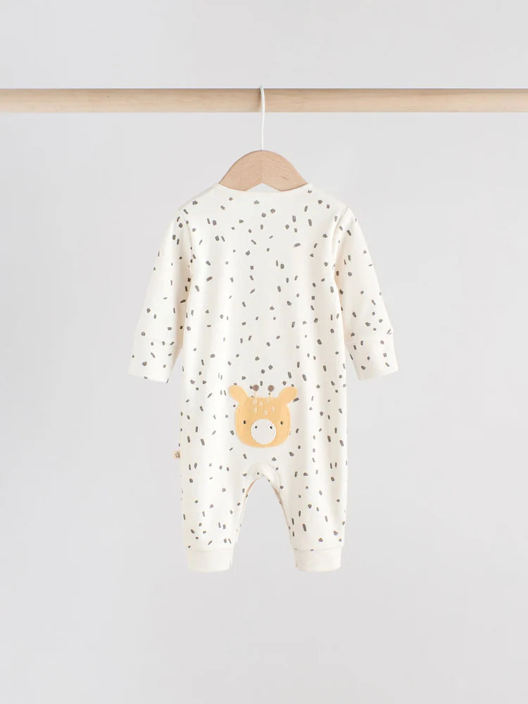 Neutral Baby Footless Character Sleepsuits 3 Pack (0mths-3yrs)
