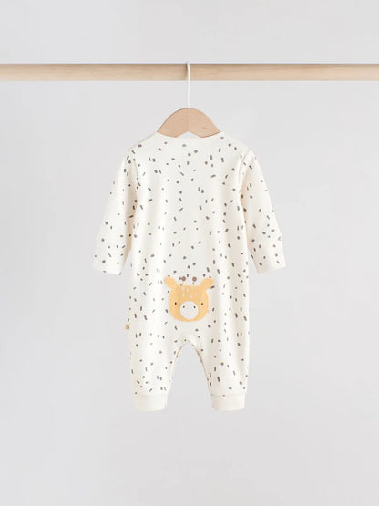 Neutral Baby Footless Character Sleepsuits 3 Pack (0mths-3yrs)