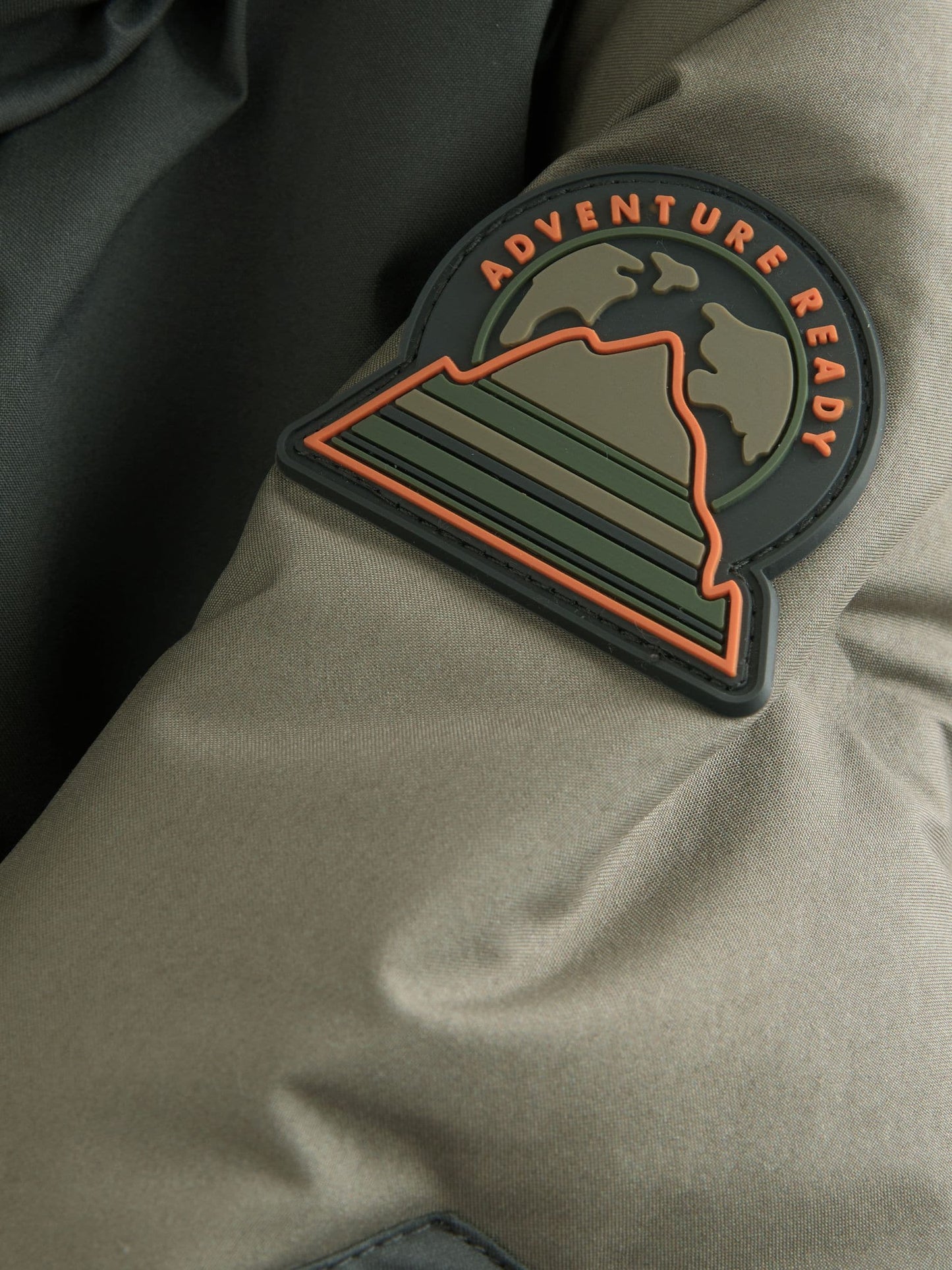 Green Waterproof Warm Padded Coat (12mths-10yrs)