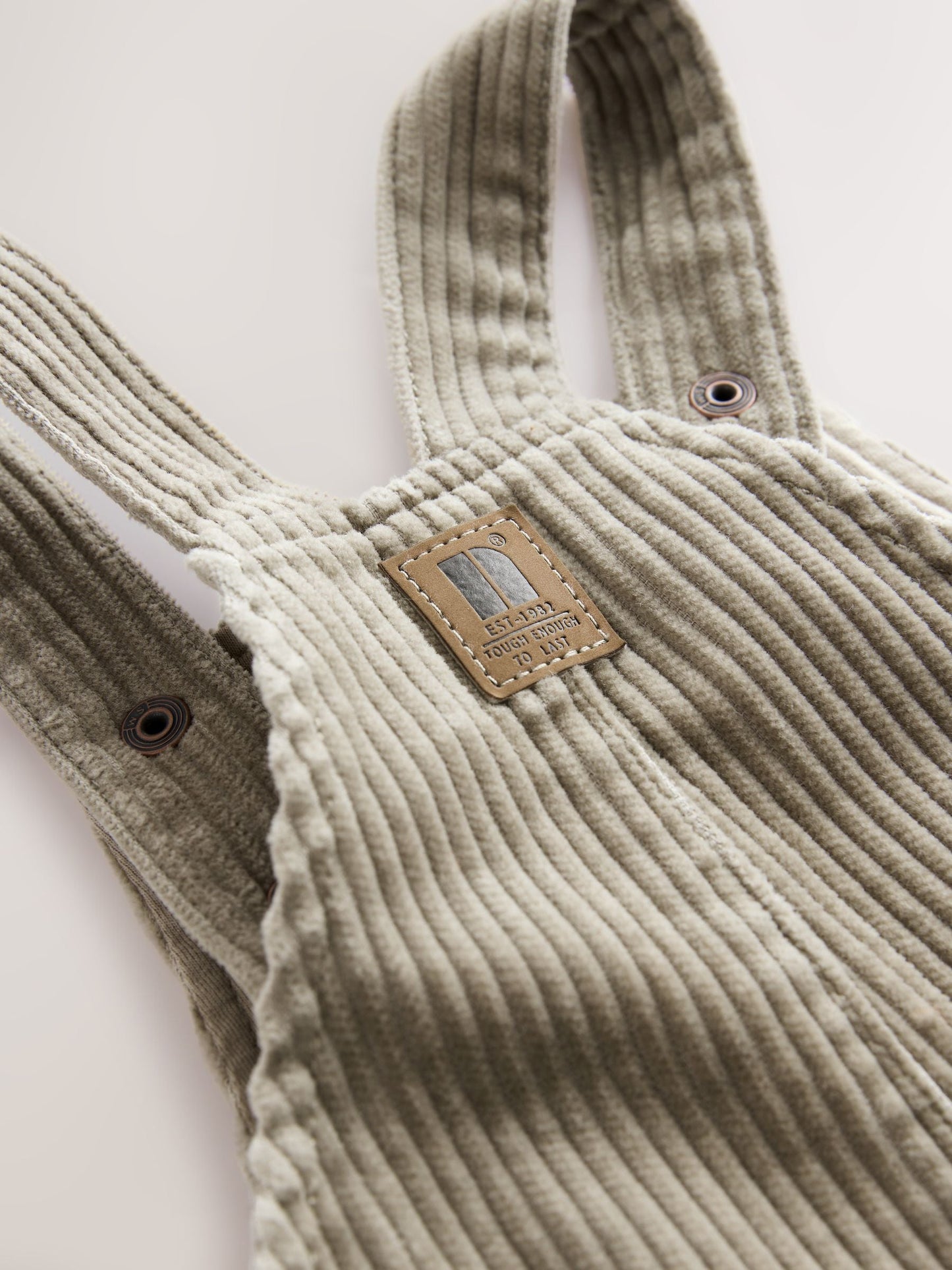 Sage Green Corduroy Dungarees (3mths-7yrs)