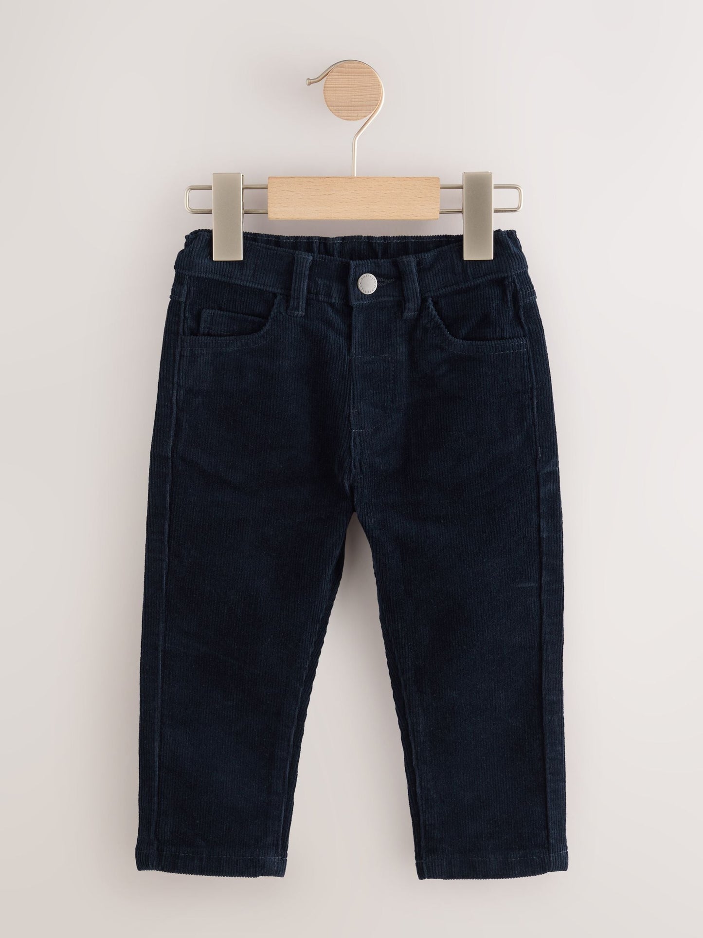 Navy Corduroy Trousers (3mths-7yrs) image 4