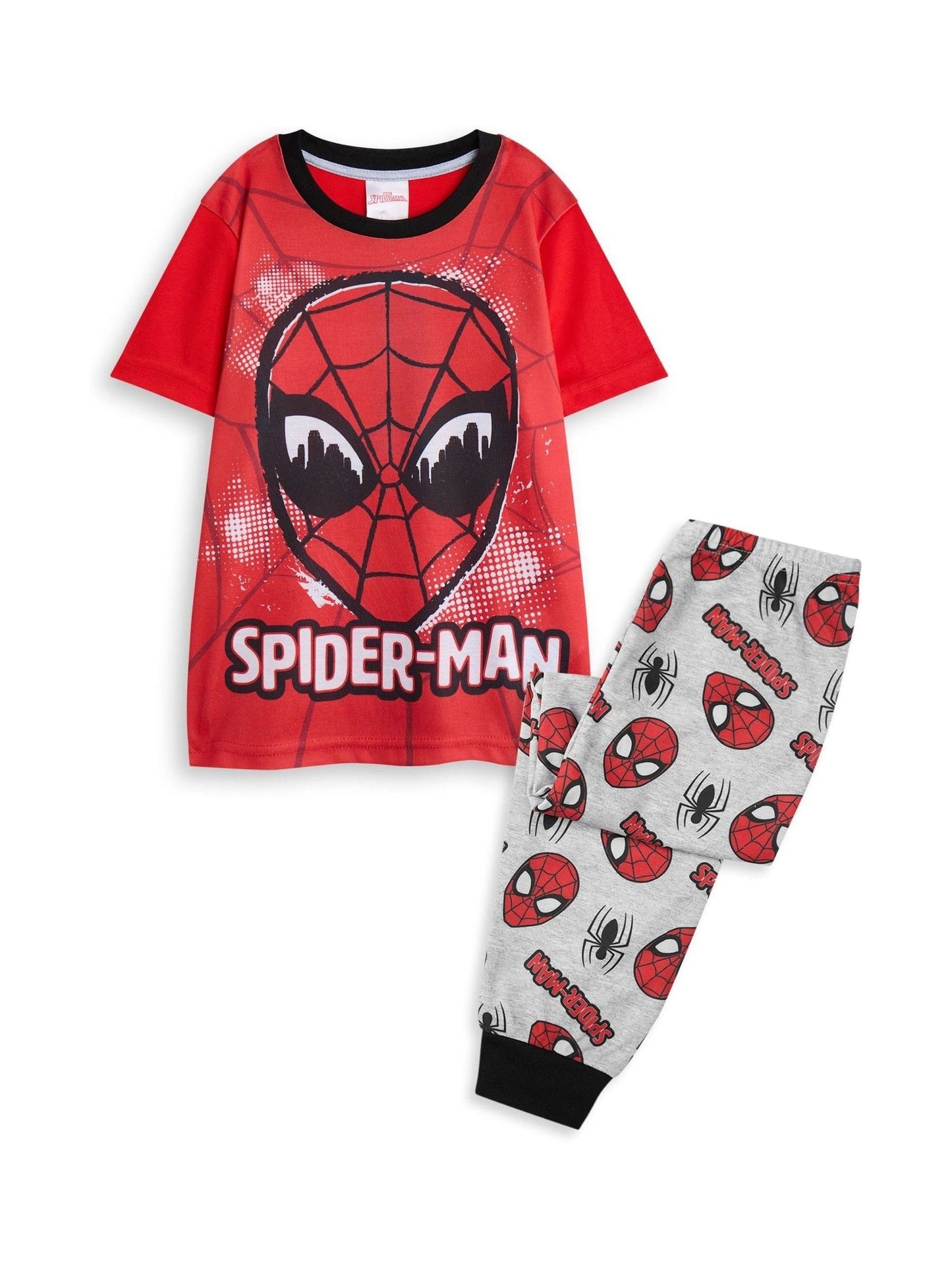 Vanilla Underground Red Boys Spiderman Long Leg Pyjamas image 1