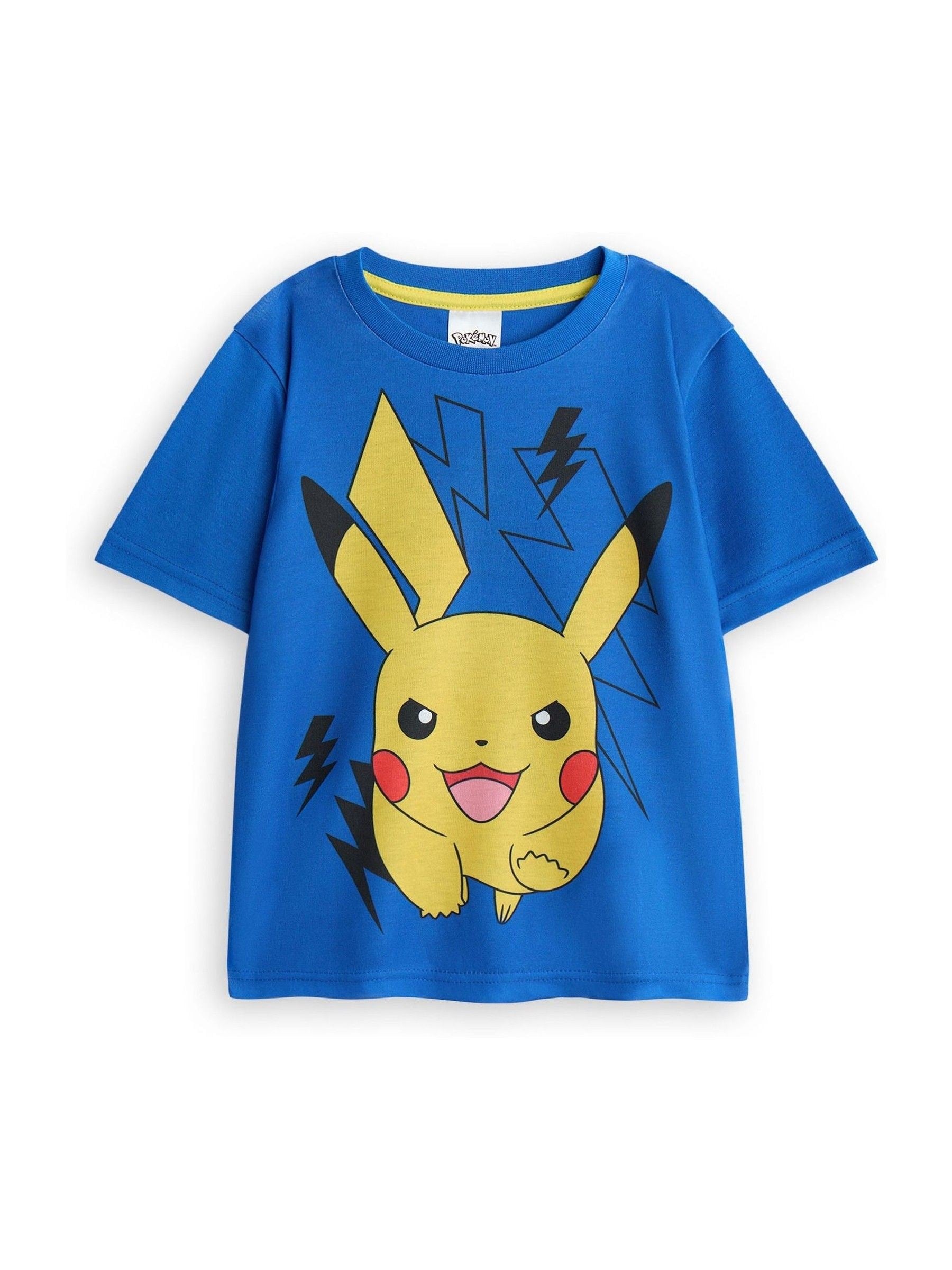 Dsiney Kidz - Vanilla Underground Blue Boys Pokémon Pikachu Short leg Pyjamas image 2