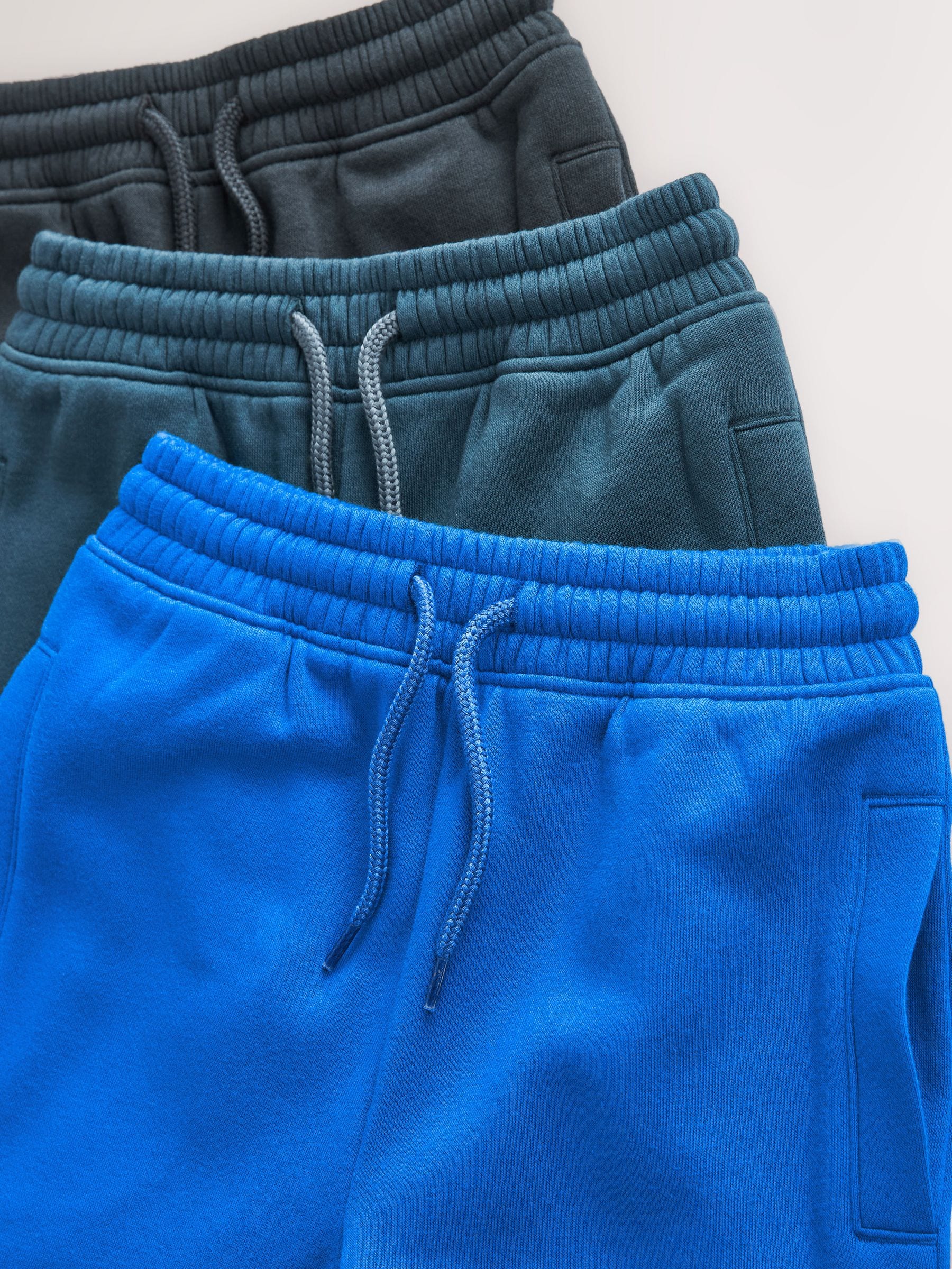 Dsiney Kidz - Blue Slim Fit Joggers 3 Pack (3-16yrs) image 3