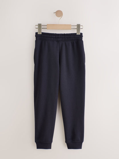 Dsiney Kidz - Black/Navy/Grey Slim Fit Basic Joggers 5 Pack (3-16yrs) image 3