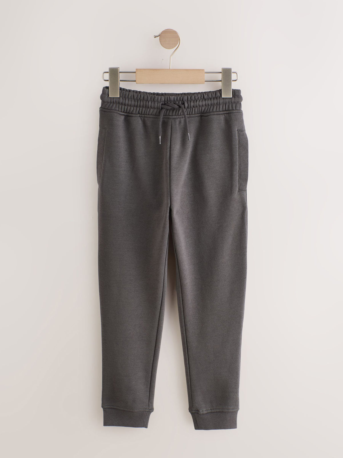 Dsiney Kidz - Black/Navy/Grey Slim Fit Basic Joggers 5 Pack (3-16yrs) image 4