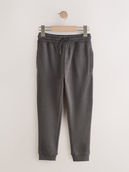 Dsiney Kidz - Black/Navy/Grey Slim Fit Basic Joggers 5 Pack (3-16yrs) image 4
