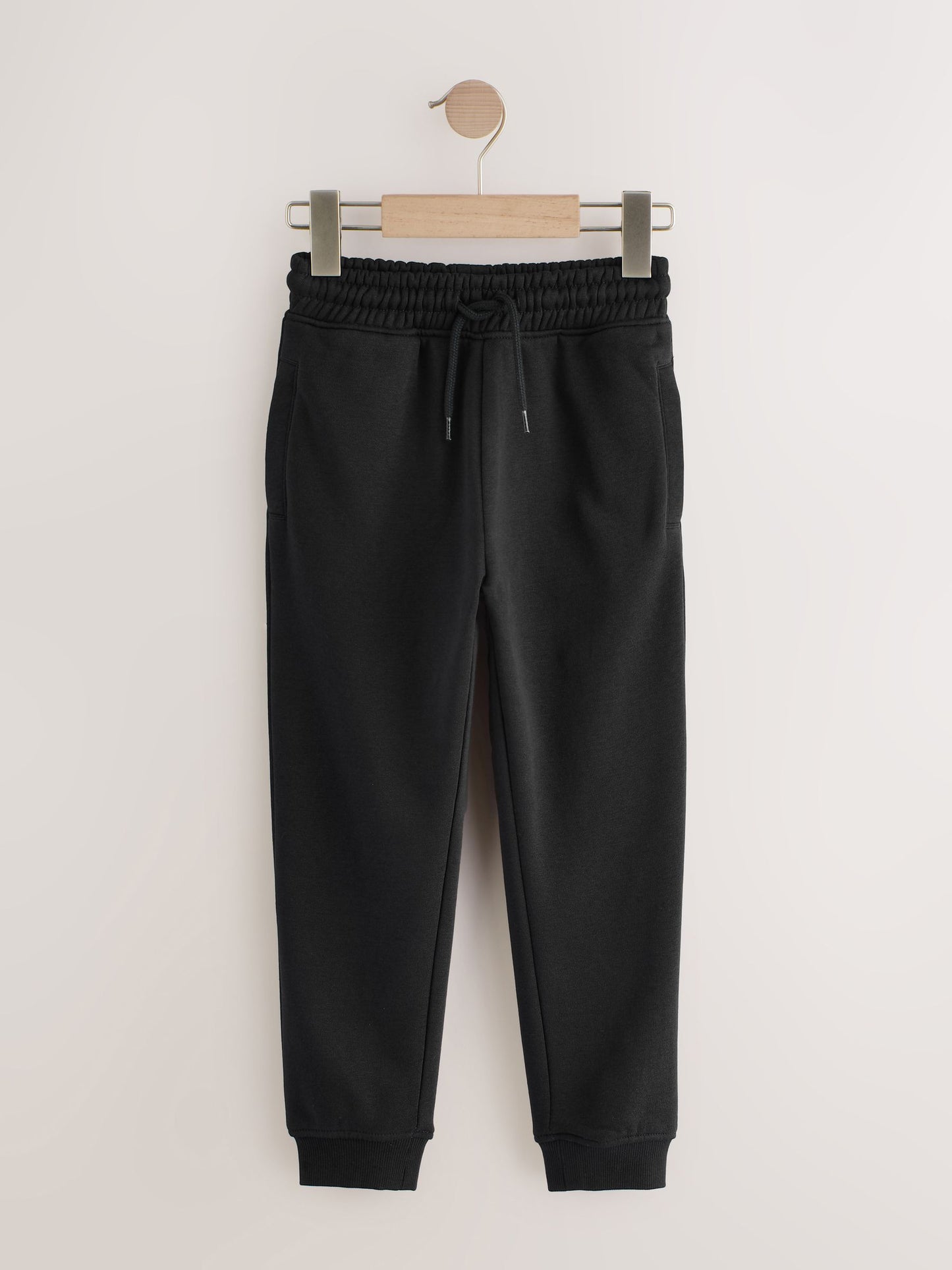 Dsiney Kidz - Black/Navy/Grey Slim Fit Basic Joggers 5 Pack (3-16yrs) image 5