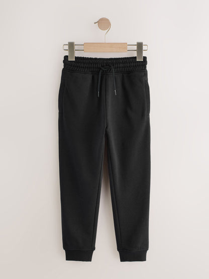 Dsiney Kidz - Black/Navy/Grey Slim Fit Basic Joggers 5 Pack (3-16yrs) image 5