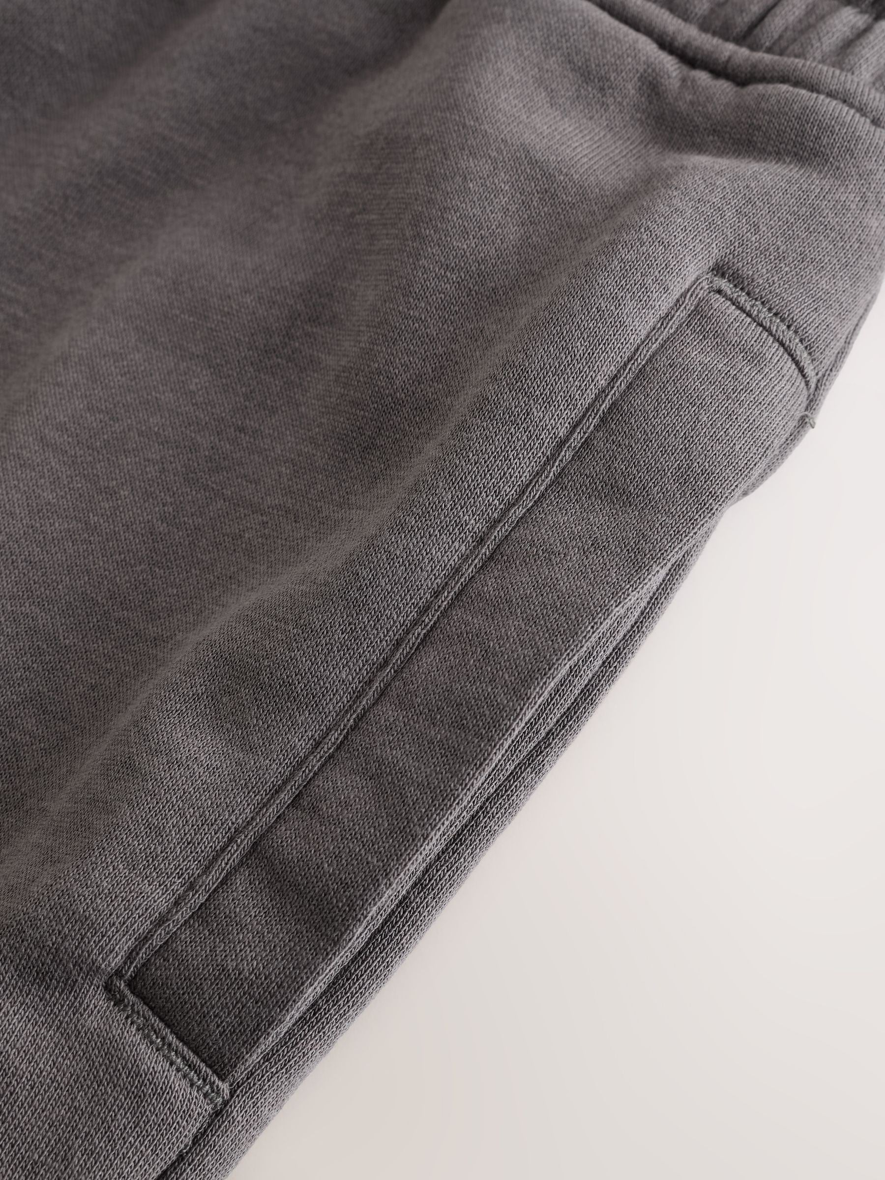 Dsiney Kidz - Black/Navy/Grey Slim Fit Basic Joggers 5 Pack (3-16yrs) image 7