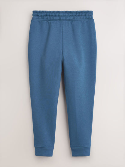 Dsiney Kidz - Blue/Grey/Black Slim Fit Basic Joggers 5 Pack (3-16yrs) image 3
