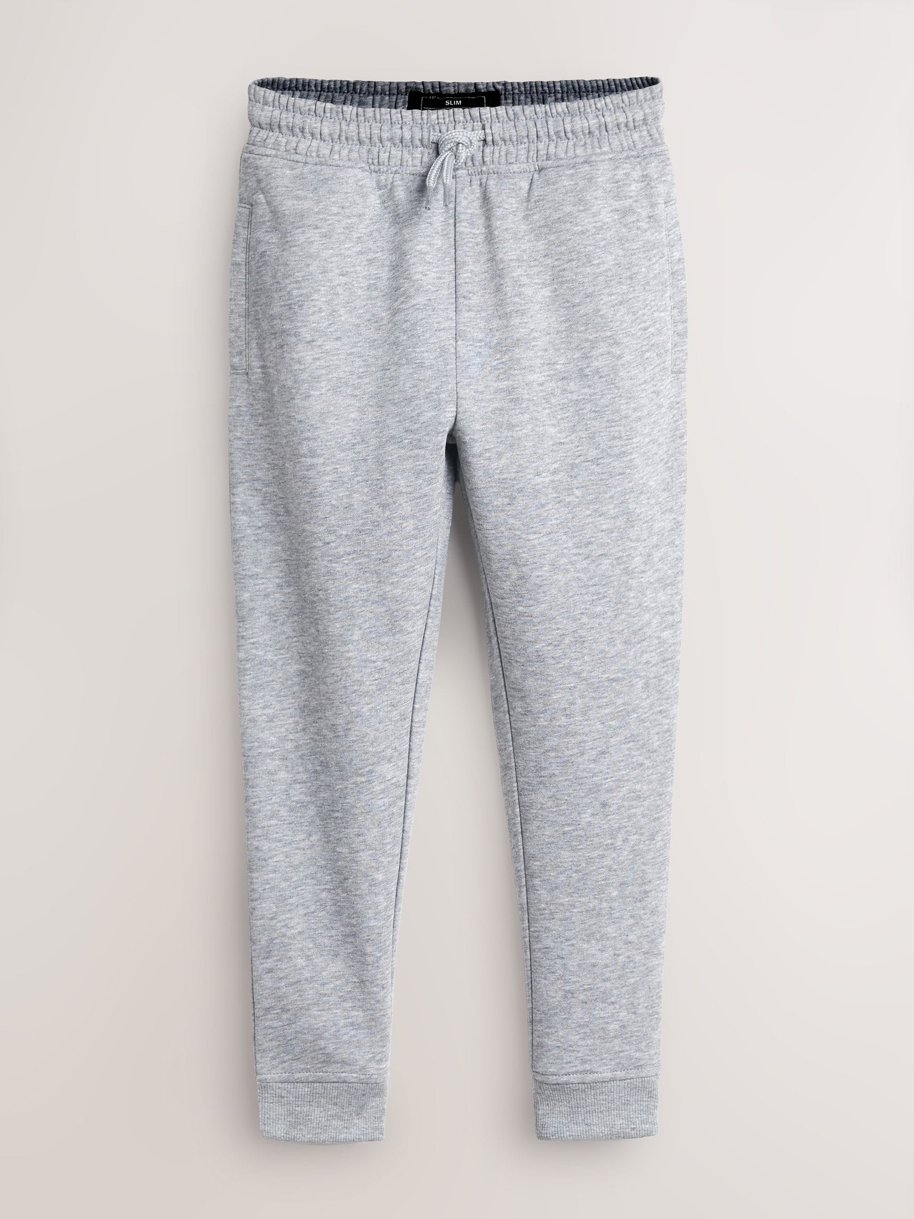 Dsiney Kidz - Blue/Grey/Black Slim Fit Basic Joggers 5 Pack (3-16yrs) image 7