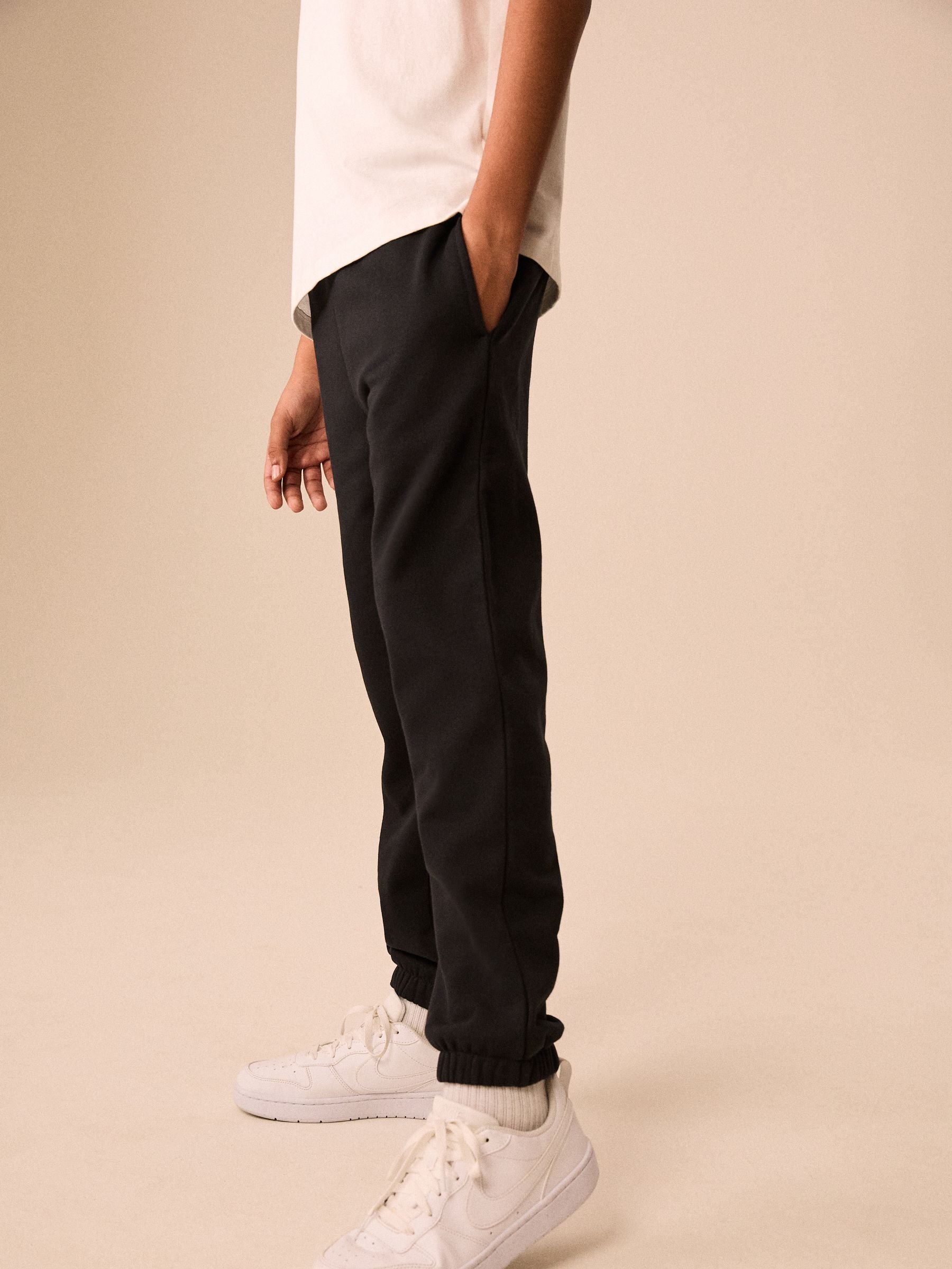 Dsiney Kidz - Black Regular Fit Joggers (3-16yrs) image 3