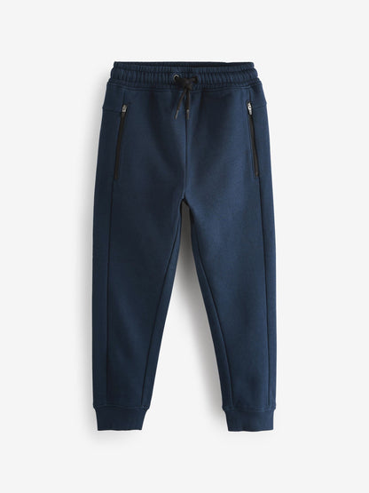 Dsiney Kidz - Navy Slim Fit Zip Joggers (3-16yrs) image 1