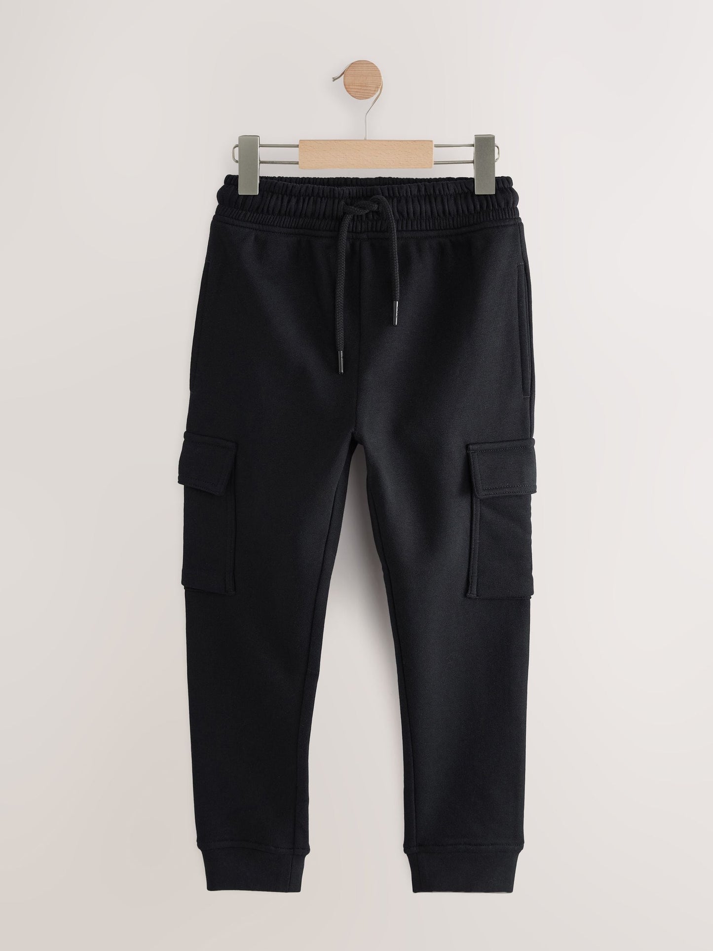 Dsiney Kidz - Black Slim Fit Cargo Rich Joggers (3-16yrs) image 1