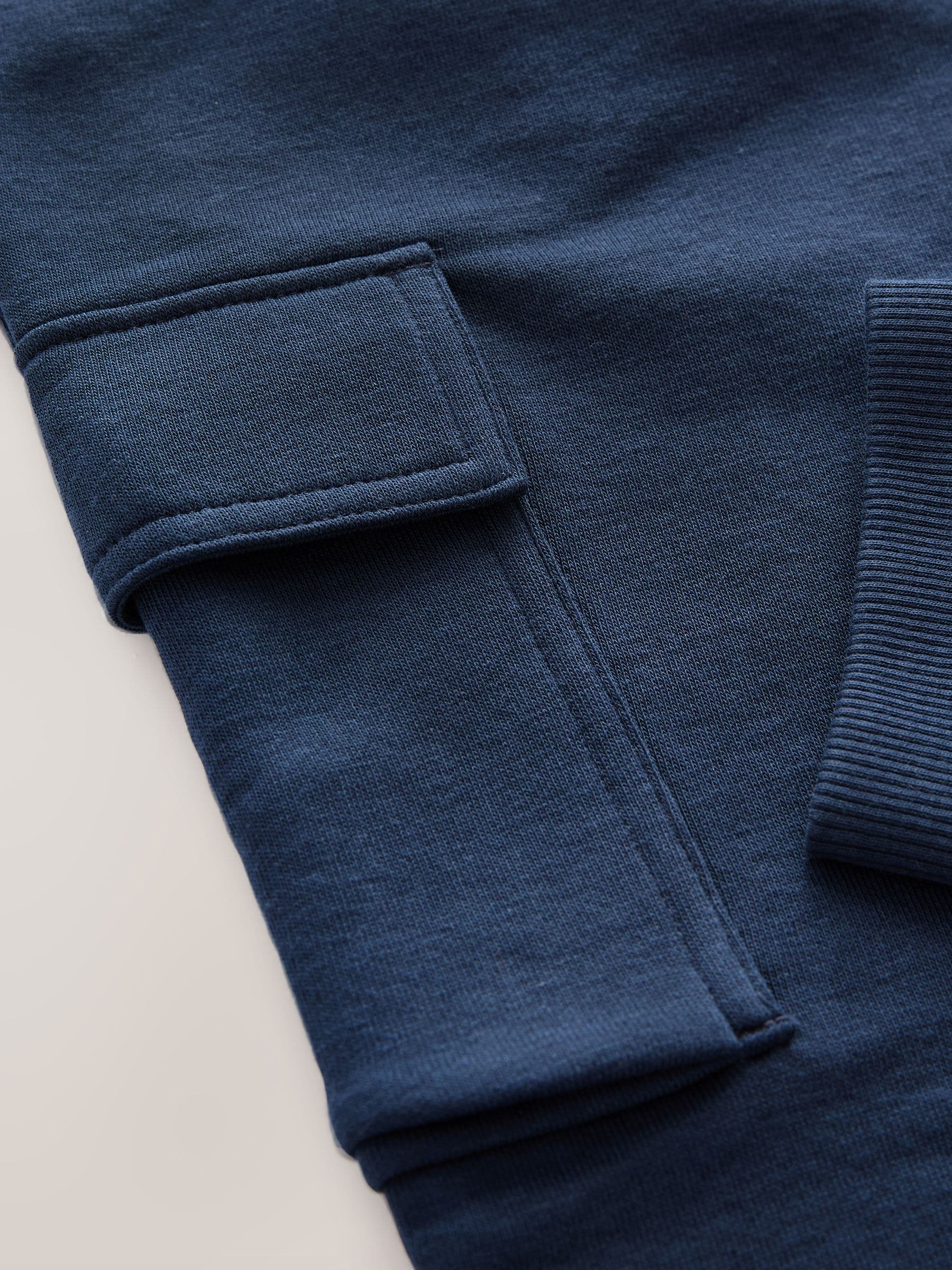 Dsiney Kidz - Navy Blue Slim Fit Cargo Rich Joggers (3-16yrs) image 3
