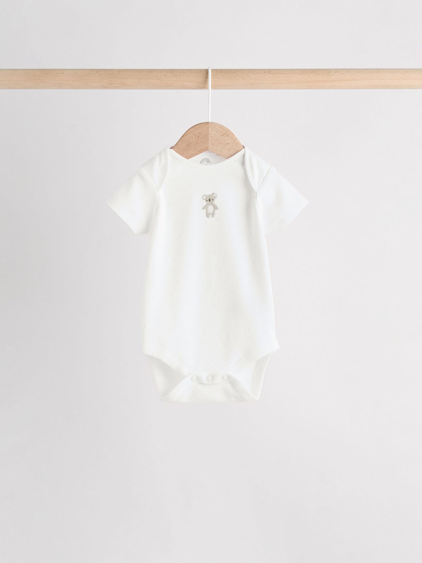 White Baby Sleepsuit, Bodysuit, Beanie and Bib Set 4 Piece (0-9mths) image 3