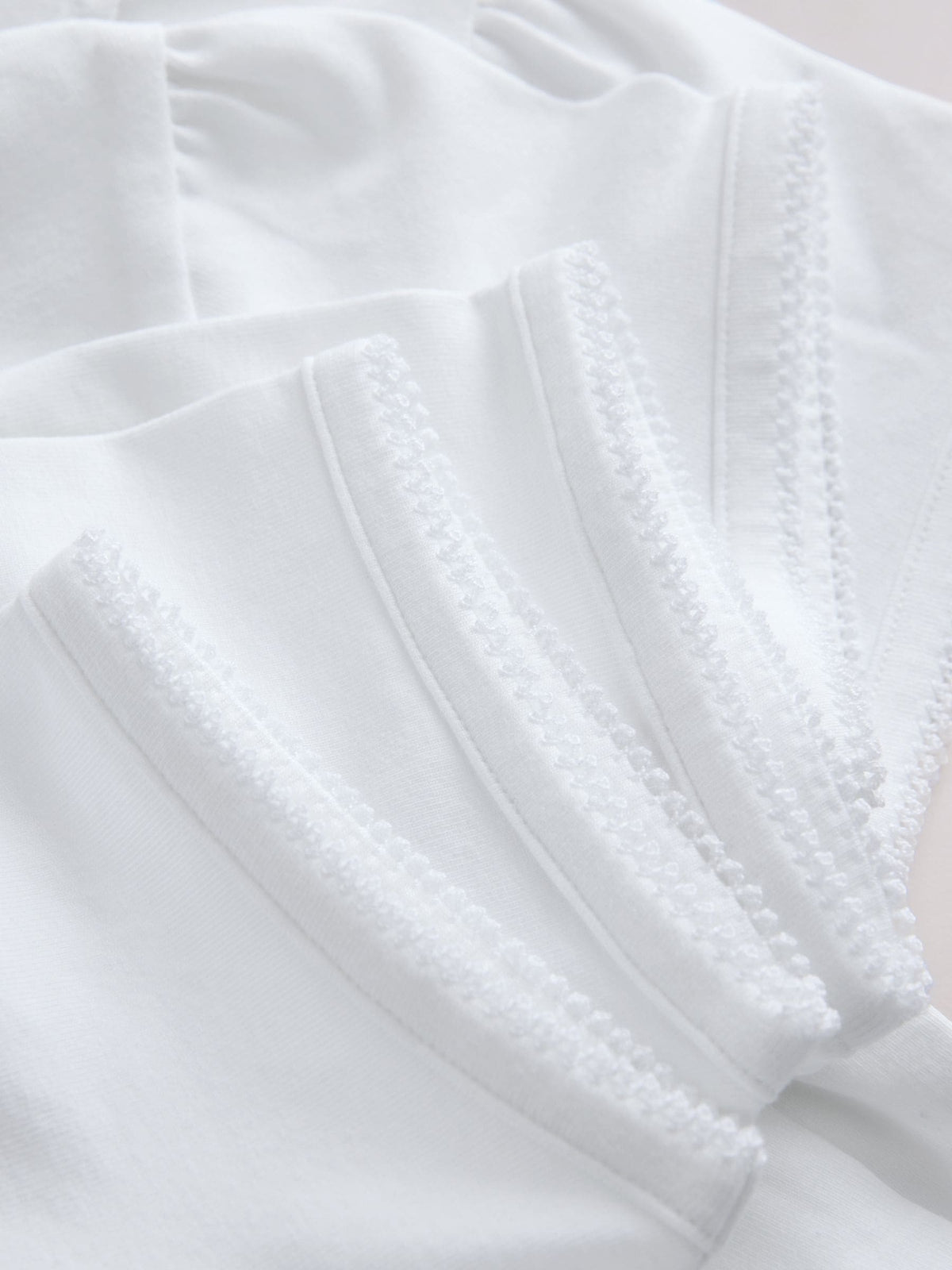 Dsiney Kidz - White Girls 5 Pack Cotton Stretch Frill Collar School Polo Tops (3-16yrs) image 6