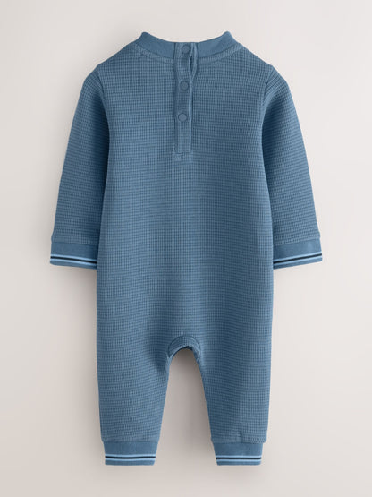 Baker by Ted Baker Textured Long Sleeve Romper image 7