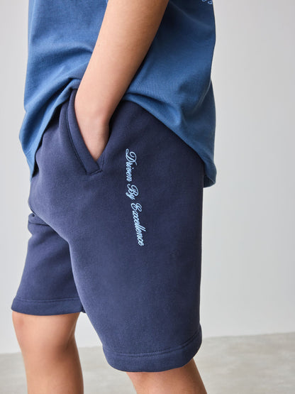 Dsiney Kidz - Baker by Ted Baker Oversized Blue T-Shirt and Shorts Set image 5