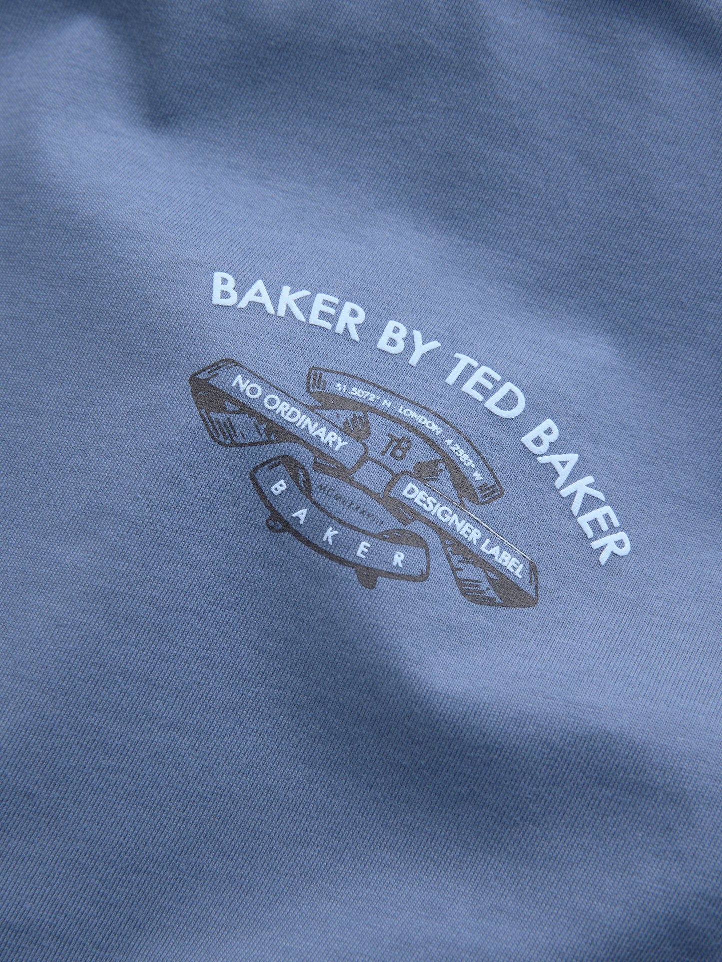 Dsiney Kidz - Baker by Ted Baker Oversized Blue T-Shirt and Shorts Set image 9