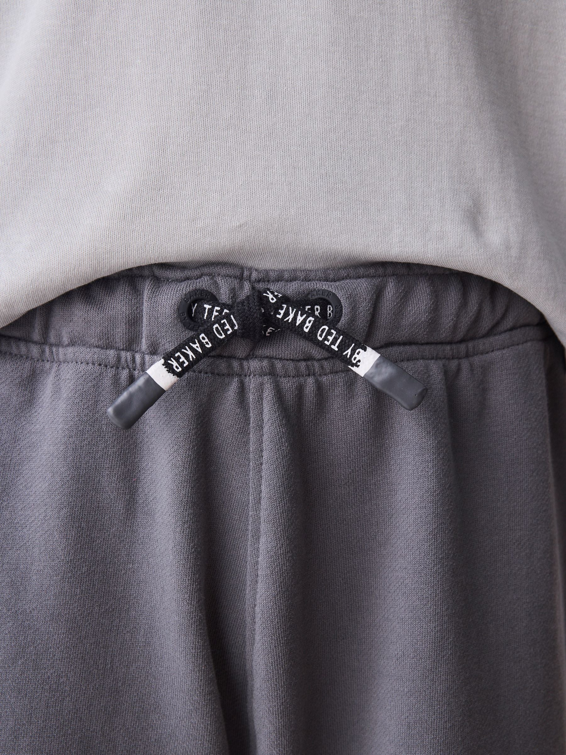 Baker by Ted Baker Oversized Tonal Graphic T-Shirt and Shorts Set image 8