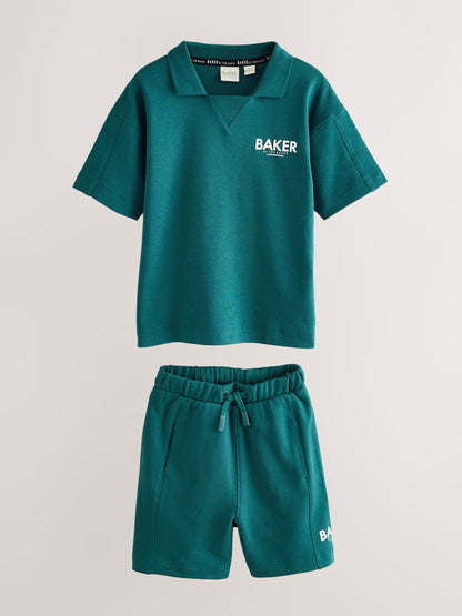 Baker by Ted Baker Polo Shirt and Shorts Set image 6