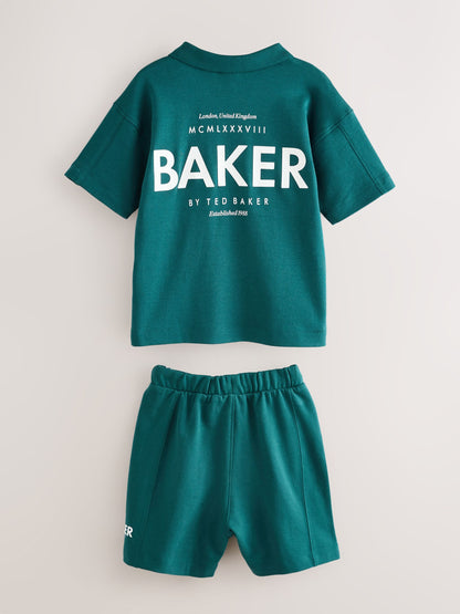Baker by Ted Baker Polo Shirt and Shorts Set image 7