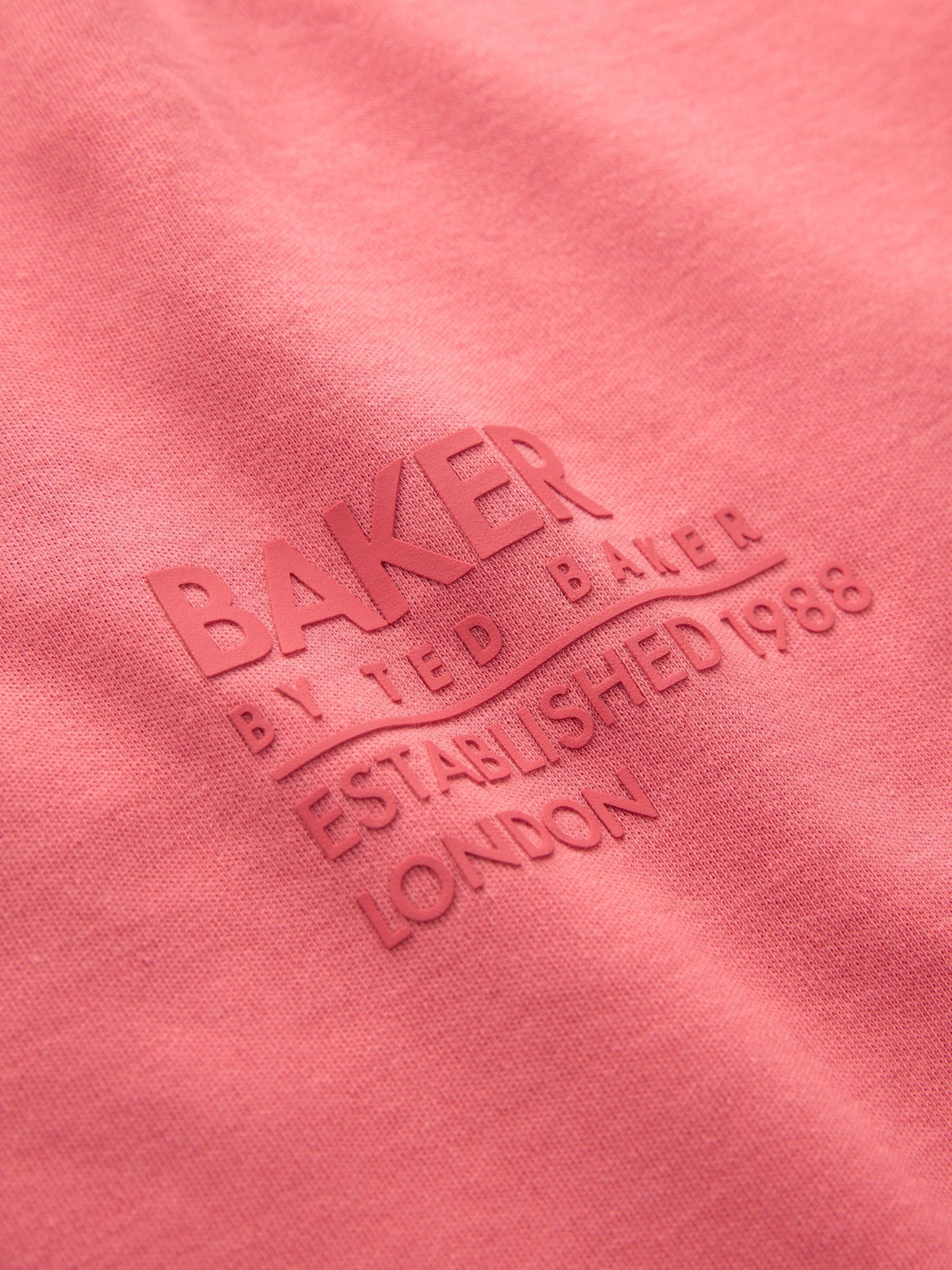 Baker by Ted Baker Oversized Tonal Graphic T-Shirt and Shorts Set image 11