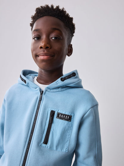 Baker by Ted Baker Zip Through Hoodie T-Shirt And Joggers 3 Piece Set