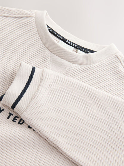 Baker by Ted Baker Textured Sweatshirt and Short Set - image 11