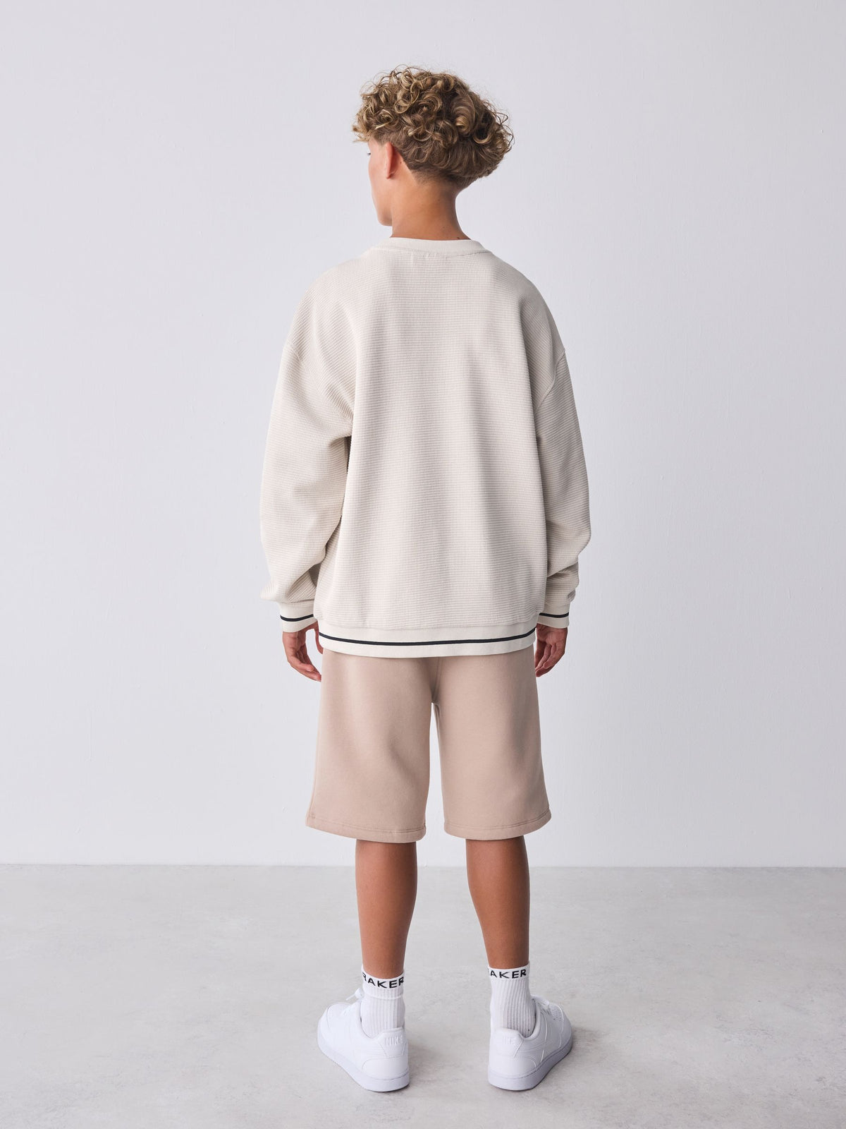 Baker by Ted Baker Textured Sweatshirt and Short Set - image 3