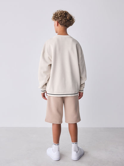 Baker by Ted Baker Textured Sweatshirt and Short Set - image 3
