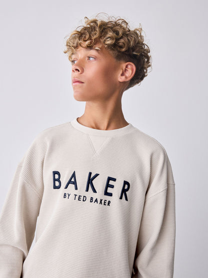 Baker by Ted Baker Textured Sweatshirt and Short Set - image 5