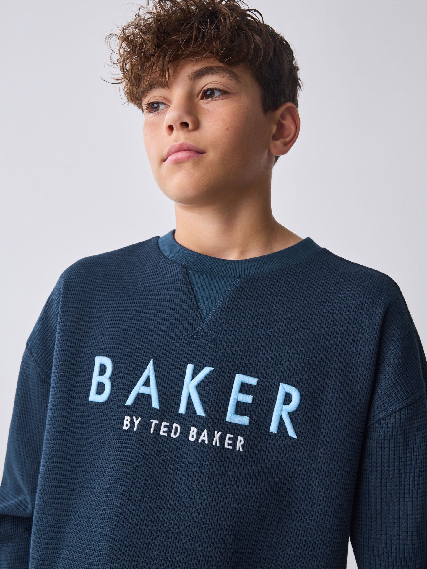 Baker by Ted Baker Textured Sweatshirt and Short Set image 5