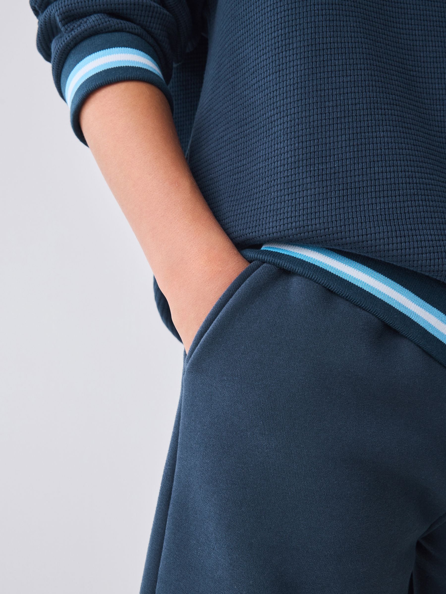 Baker by Ted Baker Textured Sweatshirt and Short Set image 6