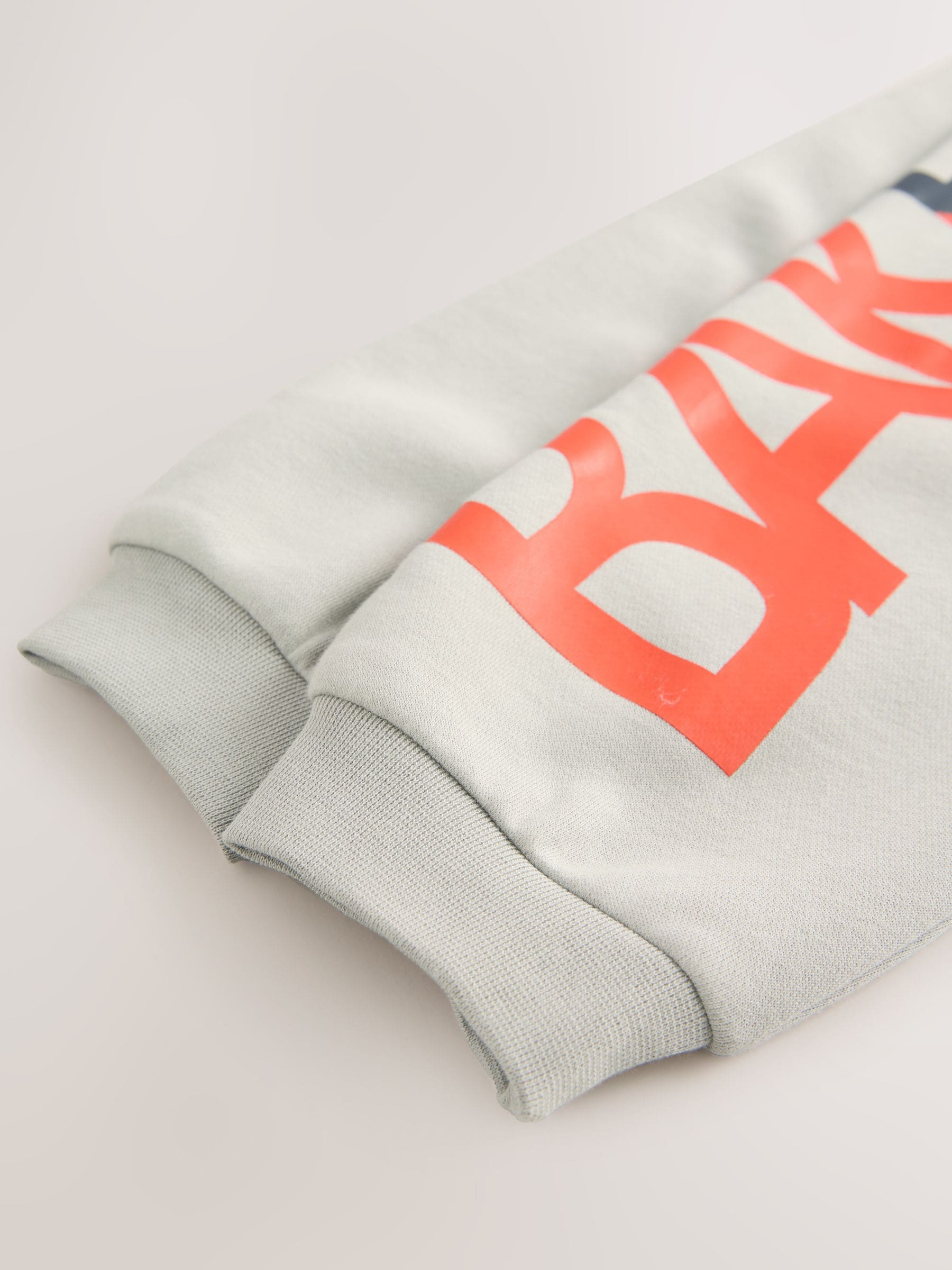 Baker by Ted Baker Oversized Letter Graphic Print Sweatshirt and Joggers Set image 11