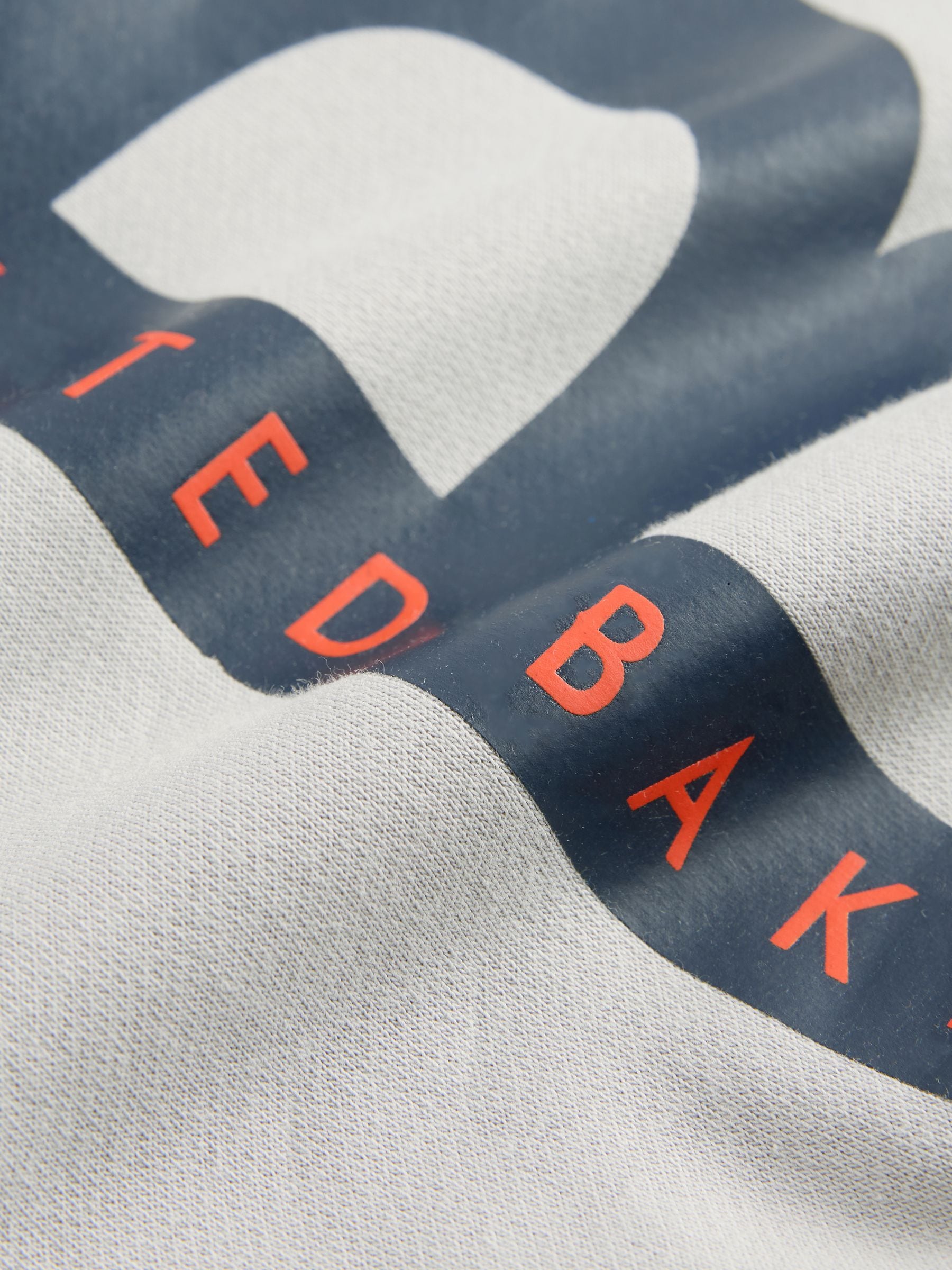 Baker by Ted Baker Oversized Letter Graphic Print Sweatshirt and Joggers Set image 9