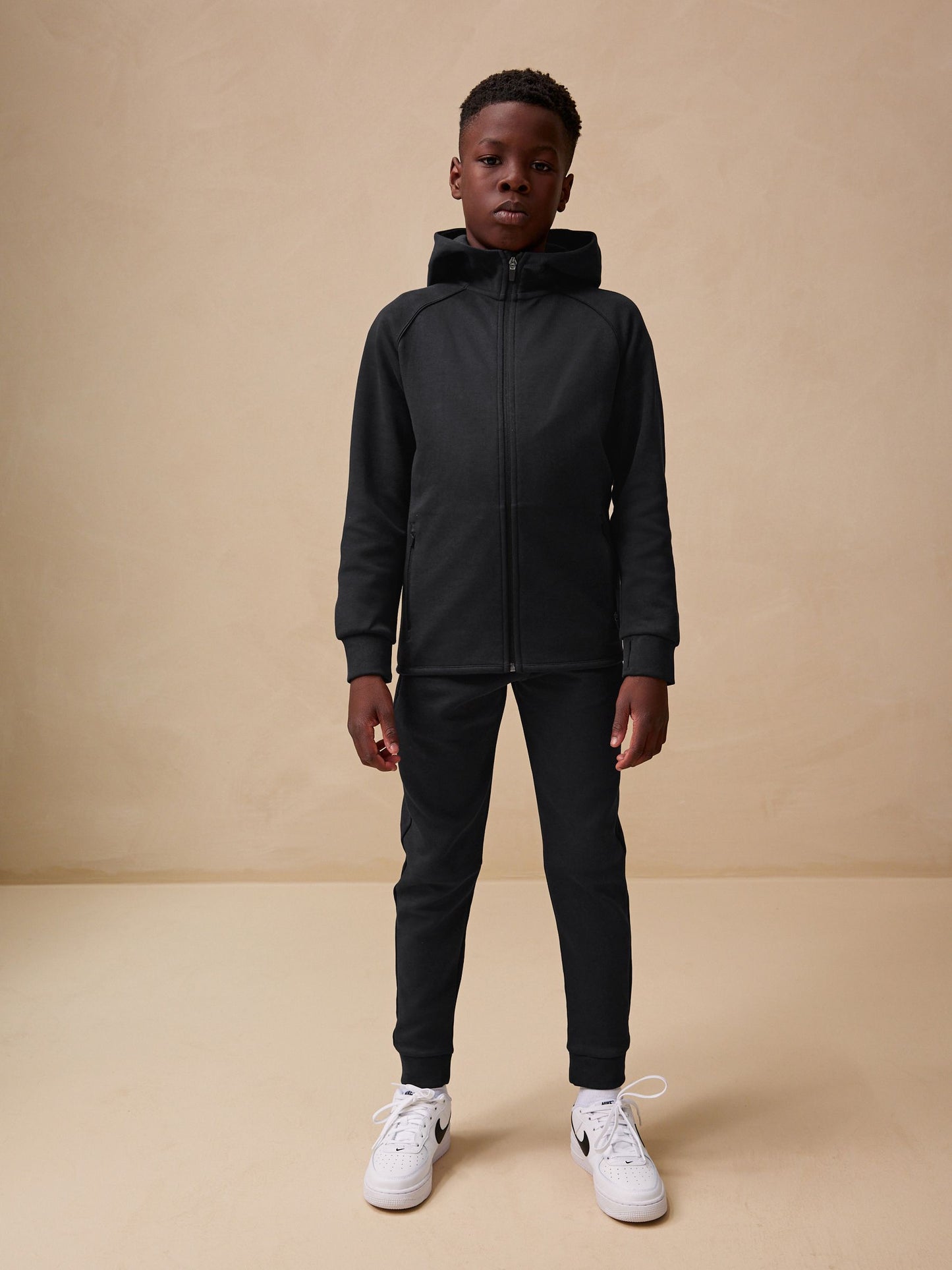 Dsiney Kidz - Black Tech Sportswear Hoodie and Joggers Set (3-16yrs) image 1