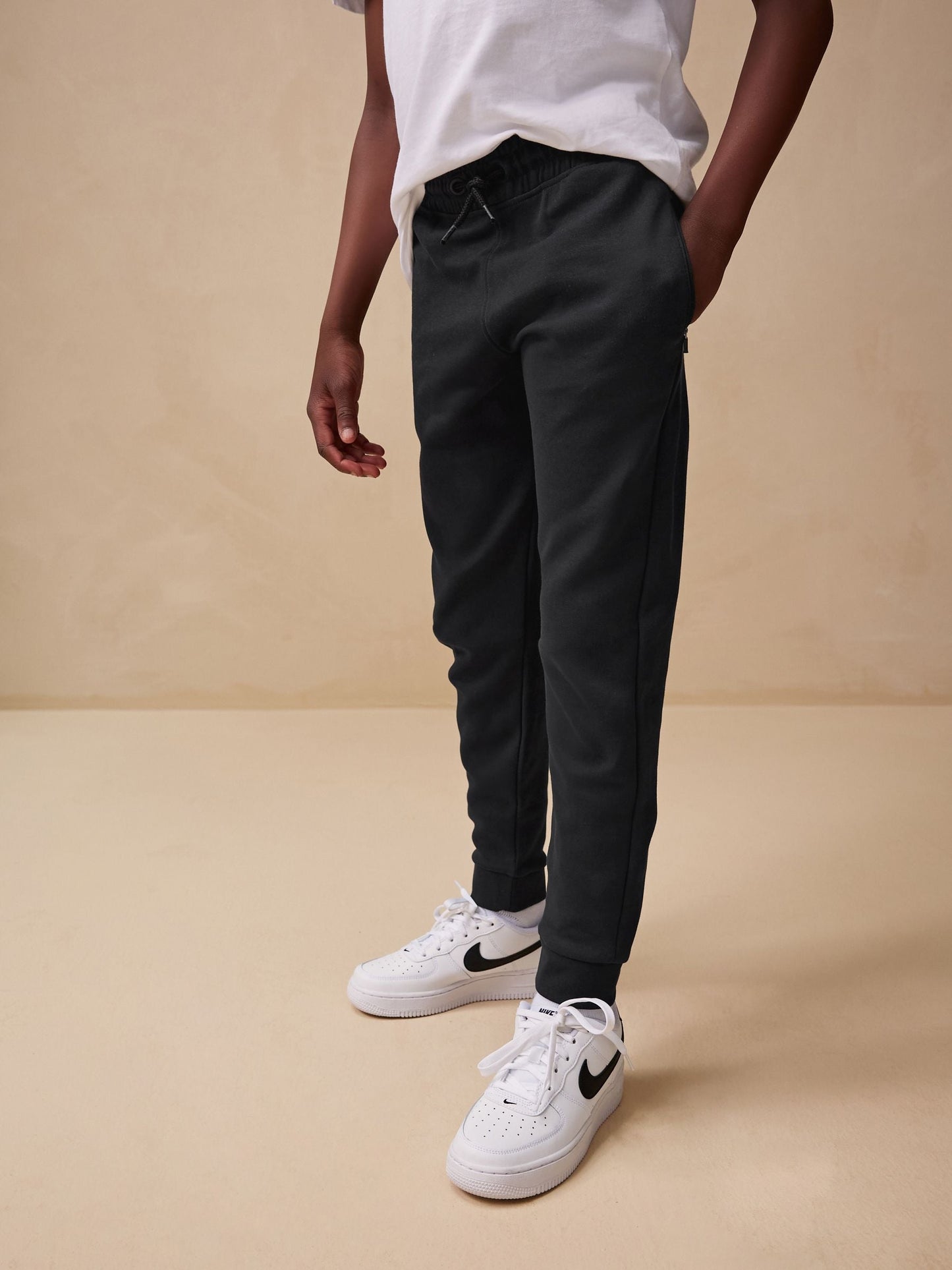 New Black Tech Sportswear Hoodie and Joggers Set