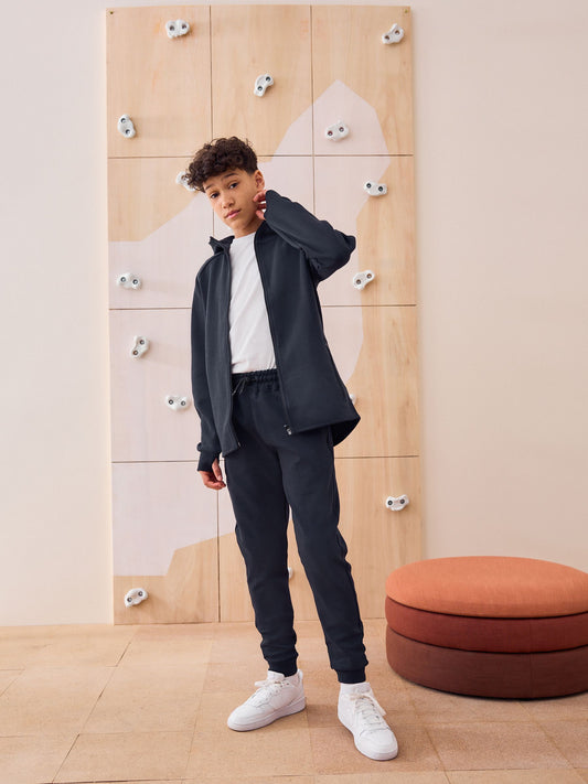 New Navy Tech Sportswear Hoodie and Joggers Set