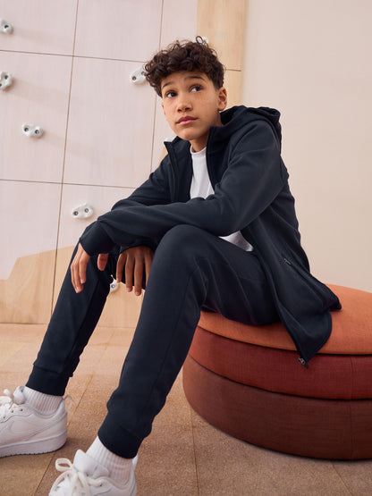 New Navy Tech Sportswear Hoodie and Joggers Set