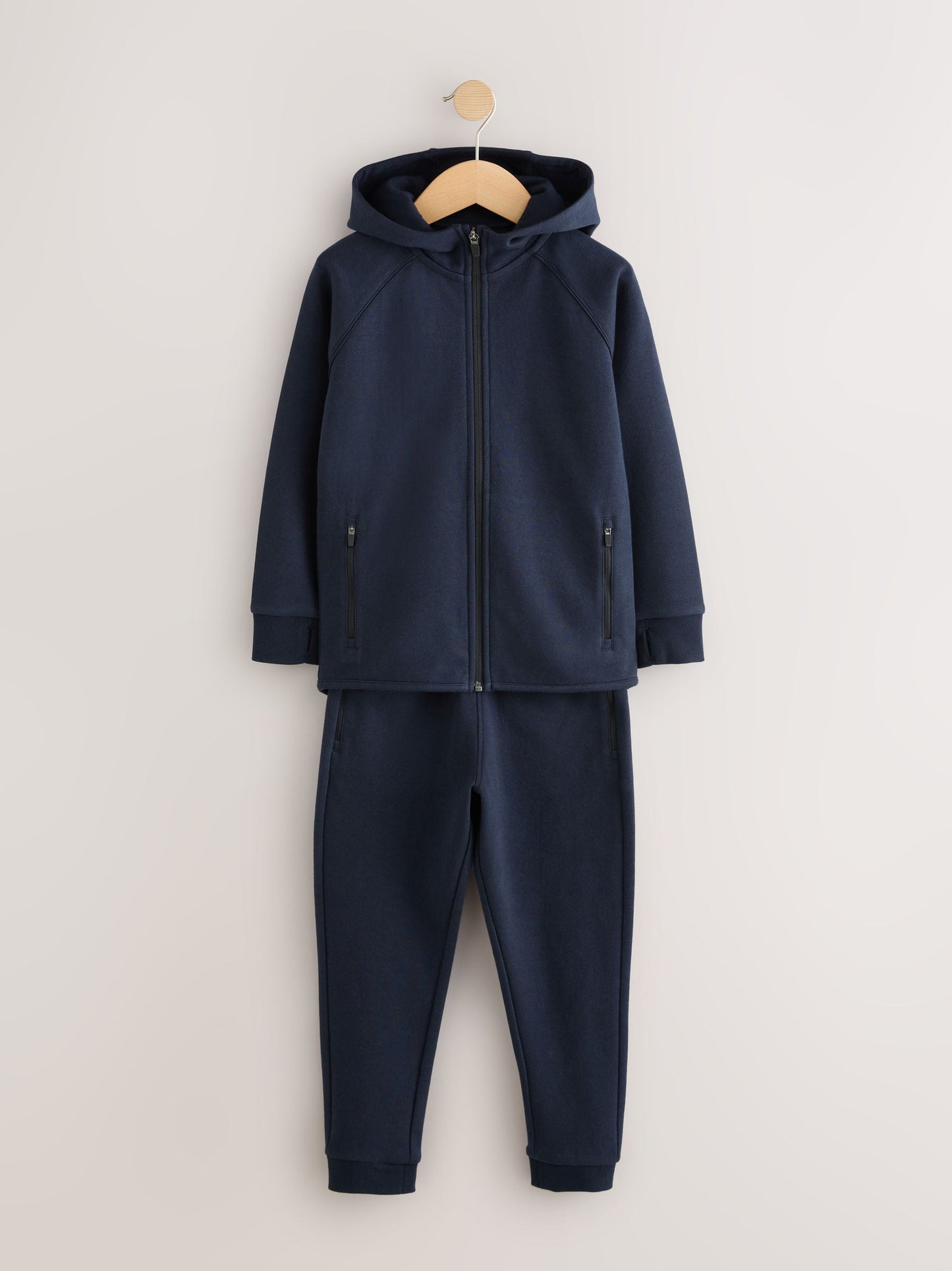 New Navy Tech Sportswear Hoodie and Joggers Set