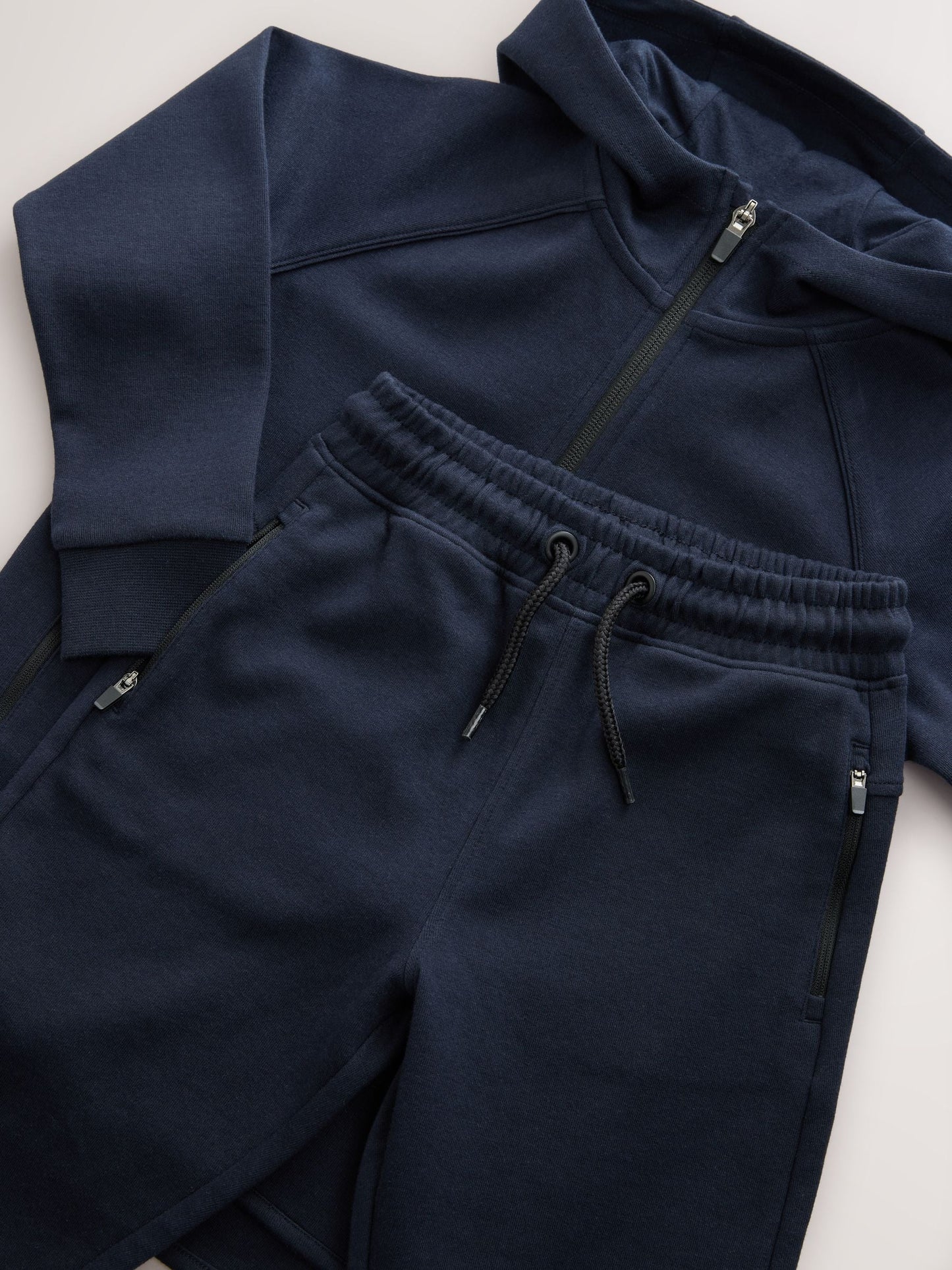 New Navy Tech Sportswear Hoodie and Joggers Set