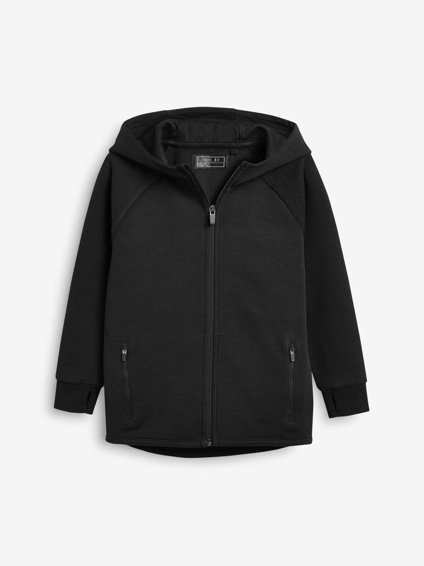 Dsiney Kidz - Black Tech Sportswear Zip Through Hoodie (3-16yrs) image 1